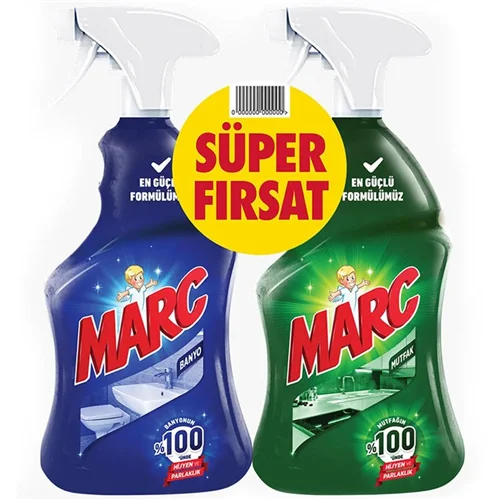 Erdallar Gross Market MARC MUTFAK BANYO SPREY 750 ML SÜPER SET