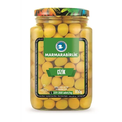 Erdallar Gross Market MARMARA BİRLİK ÇİZİK ZEYTİN CAM 850 GR
