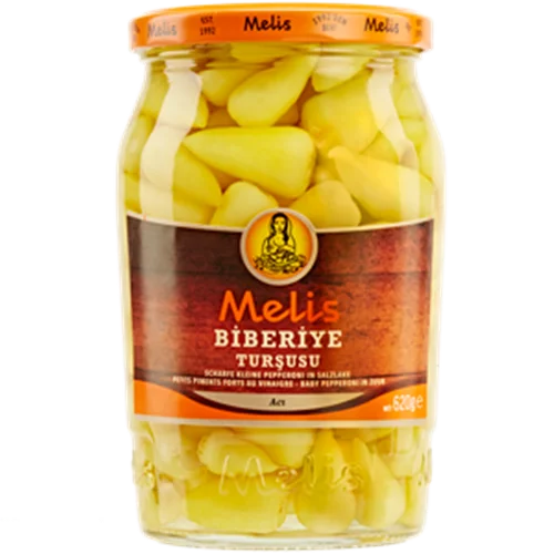 Erdallar Gross Market MELİS BİBERİYE TURŞUSU CAM 620 GR