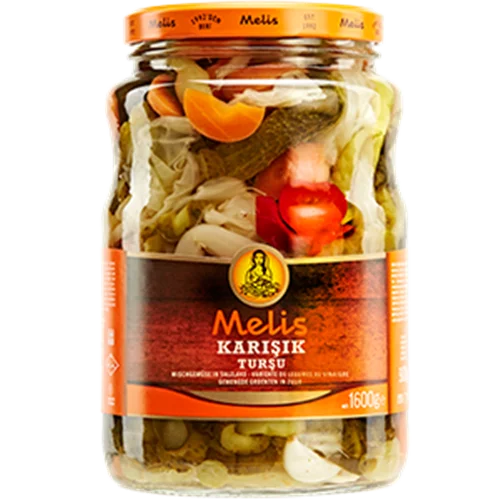 Erdallar Gross Market MELİS KARIŞIK TURŞU CAM 1600 GR