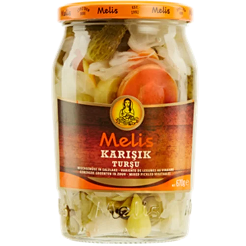 Erdallar Gross Market MELİS KARIŞIK TURŞU CAM 670 GR