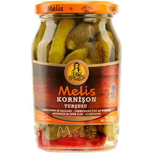 Erdallar Gross Market MELİS KORNİŞON TURŞUSU CAM 350 GR
