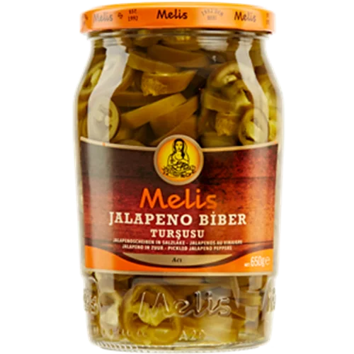 Erdallar Gross Market MELİS TURŞUSU JALAPENO ACI BİBER 650 GR
