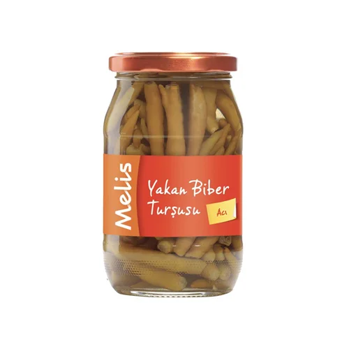 Erdallar Gross Market MELİS YAKAN BİBER TURŞUSU CAM 330 GR