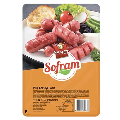 Erdallar Gross Market NAMET SOFRAM KOKTEYL SOSİS 250 GR