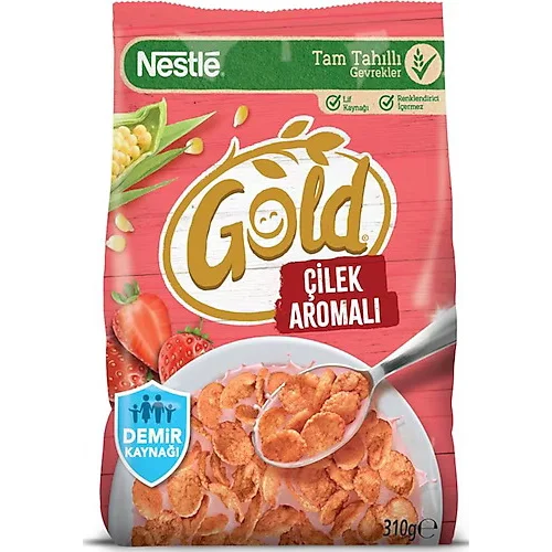 Erdallar Gross Market NESTLE GOLD CRN FLAKES ÇİLEK  310 GR