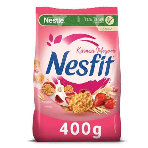Erdallar Gross Market NESTLE NESFİT 4 KIRMIZI MEYVELİ YULAFLI 400 GR