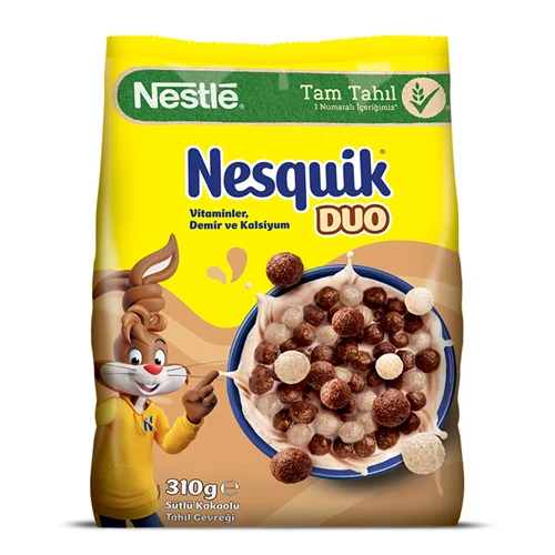 Erdallar Gross Market NESTLE NESQUİK GEVREK DUO MISIR 310 GR