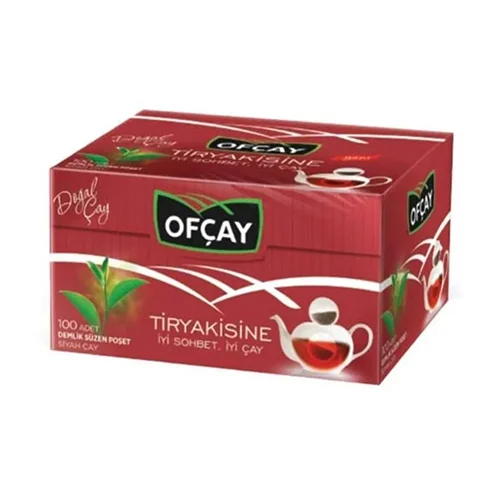 Erdallar Gross Market OFÇAY TİRYAKİSİNE DEMLİK POŞET ÇAY 100 X 3,2 G 320