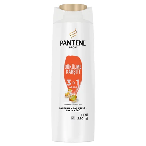 Erdallar Gross Market PANTENE ŞAMPUAN 3 Ü 1 ARADA DÖKÜLME KARŞITI 350 ML