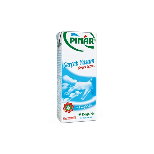 Erdallar Gross Market PINAR SÜT %1 YAĞLI 200 ML