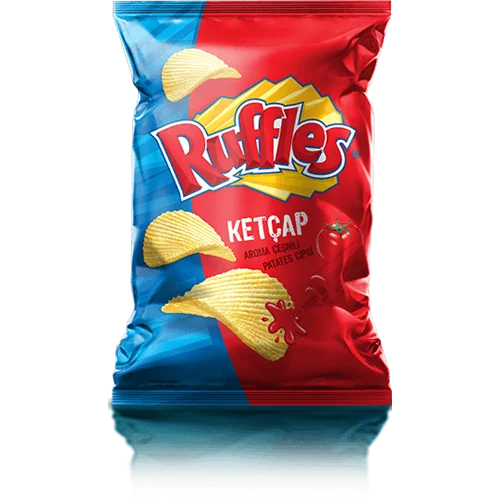 Erdallar Gross Market RUFFLES CİPS KETÇAPLI SÜPER 104 GR