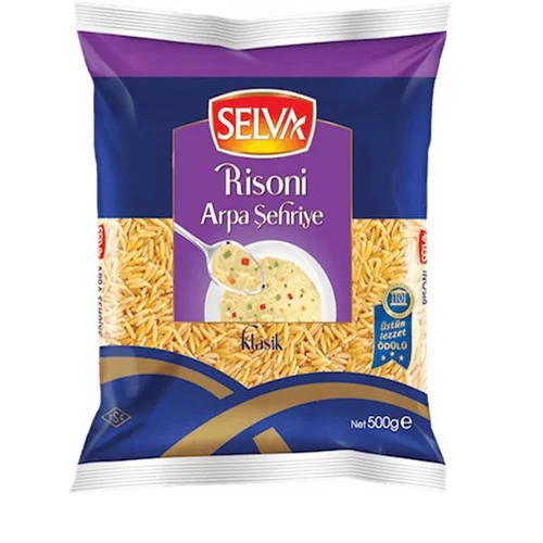 Erdallar Gross Market SELVA MAKARNA ARPA ŞEHRİYE 500 GR