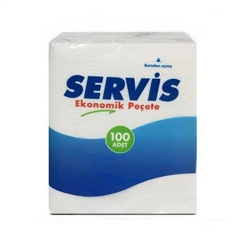 Erdallar Gross Market SERVİS PEÇETE 100'LÜ BEYAZ