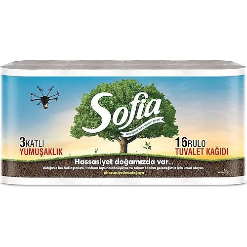 Erdallar Gross Market SOFİA TUVALET KAĞIDI 3 KATLI 16 LI
