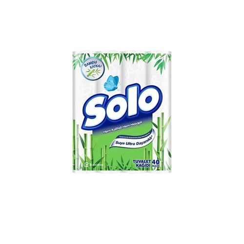 Erdallar Gross Market SOLO BAMBU TUVALET KAĞIDI 40 LI