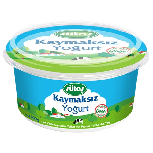 Erdallar Gross Market SÜTAŞ KASE YOĞURT KAYMAKSIZ 1000 GR