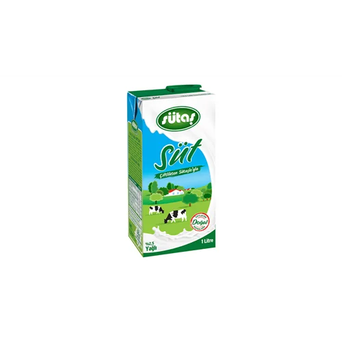 Erdallar Gross Market SÜTAŞ SÜT % 2,5 YAĞLI 1 LT