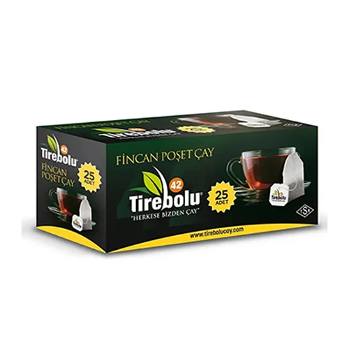 Erdallar Gross Market TİREBOLU 42 FİNCAN BARDAK POŞET ÇAY 2 X 25 Lİ50 GR