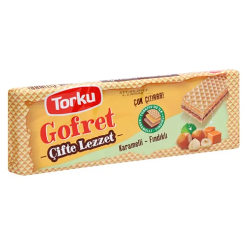 Erdallar Gross Market TORKU GOFRET KARAMEL FINDIKLI 142 GR