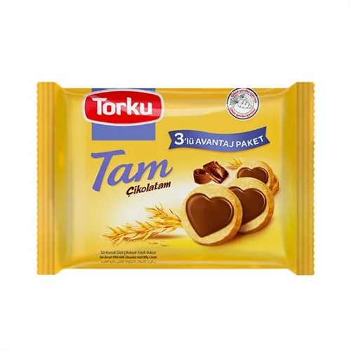 Erdallar Gross Market TORKU TAM ÇİKOLATAM 3 LÜ 249 GR