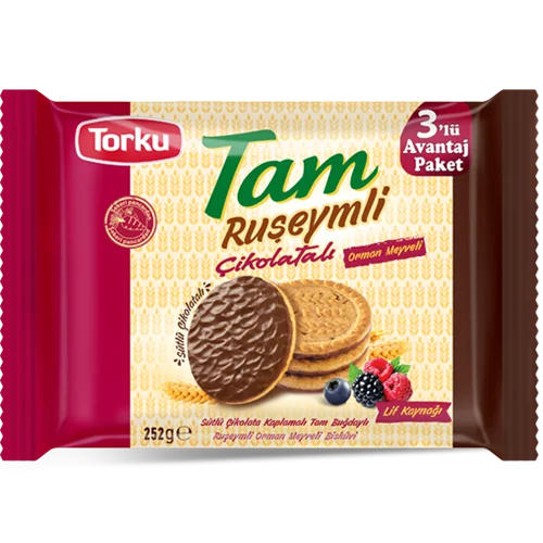 Erdallar Gross Market TORKU TAM RUŞEYMLİ ORMAN MEYVELİ 3X252 GR