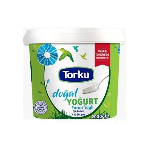 Erdallar Gross Market TORKU YOĞURT  % 1,5  YAĞ YARIM YAĞLI 2000 GR