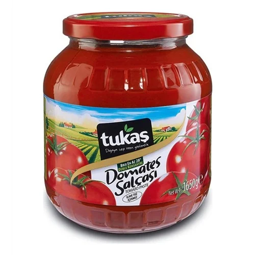 Erdallar Gross Market TUKAŞ DOMATES SALÇASI CAM 1650 GR