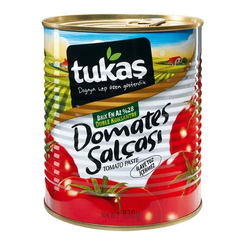 Erdallar Gross Market TUKAŞ DOMATES SALÇASI TENEKE 830 GR