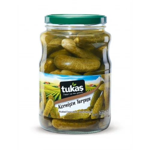 Erdallar Gross Market TUKAŞ KORNİŞON TURŞU CAM 1650 GR