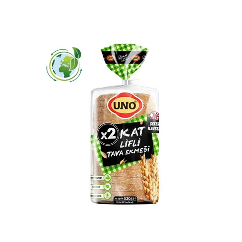 Erdallar Gross Market UNO 2 KAT LİFLİ TAVA EKMEĞİ 520 GR