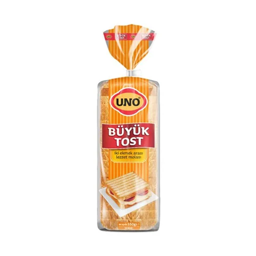 Erdallar Gross Market UNO BÜYÜK TOST EKMEK 550 GR