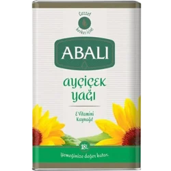 Erdallar Gross Market ABALI AYÇİÇEK YAĞI 18 LT