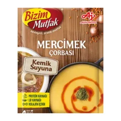 Erdallar Gross Market BİZİM KEMİK SUYUNA MERCİMEK ÇORBASI 72 GR