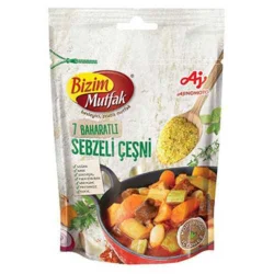 Erdallar Gross Market BİZİM MUTFAK SEBZELİ ÇEŞNİ 7 BAHARATLI 135 GR
