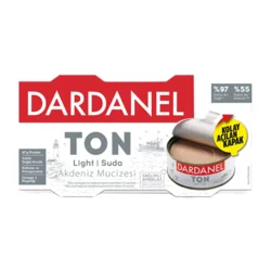 Erdallar Gross Market DARDANEL LİGHT TON BALIĞI 150 X 2 300 GR