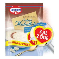 Erdallar Gross Market DR.OETKER 3 AL 2 ÖDE SAKIZLI MUHALLEBİ 3 X 150 450