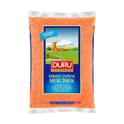 Erdallar Gross Market DURU KIRMIZI MERCİMEK YAPRAK 1000 GR