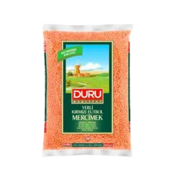 Erdallar Gross Market DURU YERLİ FUTBOL KIRMIZI MERCİMEK 2000 GR