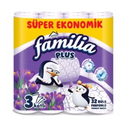 Erdallar Gross Market FAMİLİA PLUS PARFÜMLÜ TUVALET KAĞIDI 32 Lİ