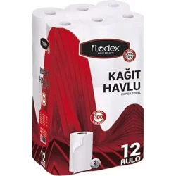 Erdallar Gross Market FLODEX HAVLU KAĞIT 2 KAT 12 Lİ
