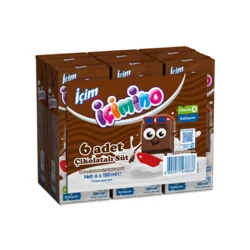 Erdallar Gross Market İÇİM İÇİMO SÜT ÇİKOLATA AROMALI 180 ML 6 LI