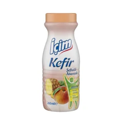 Erdallar Gross Market İÇİM KEFİR ŞEFTALİ ANANASLI 260 ML
