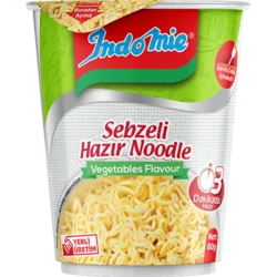 Erdallar Gross Market INDOMİE SEBZE ÇEŞNİLİ BARDAK 60 GR