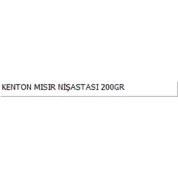 Erdallar Gross Market KENTON MISIR NİŞASTASI 200GR