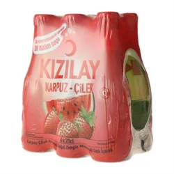 Erdallar Gross Market KIZILAY MADEN SUYU 200 ML 6 LI KARPUZ-ÇİLEK