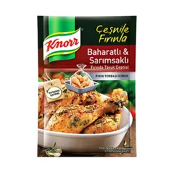 Erdallar Gross Market KNORR BAHARATLI SARIMSAKLI ÇEŞNİLİ FIRIN.34 GR