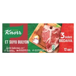 Erdallar Gross Market KNORR ET SUYU BULYON 12 ADET 120 GR