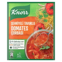 Erdallar Gross Market KNORR KLASİK ŞEH.TAVUKLU DOMATES ÇORBASI 67 GR
