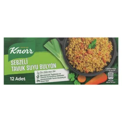 Erdallar Gross Market KNORR SEBZELİ TAVUK SUYU BULYON 120 GR